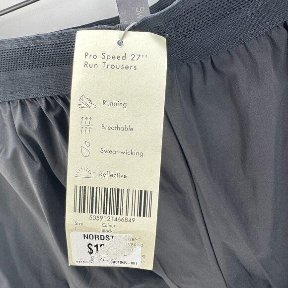 Sweaty Betty Pants Pro Speed 27 Sporty Joggers Women's Size 12 Black NWT - Picture 6 of 7